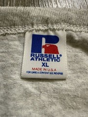 Vintage 90s Russell Athletic Heritage The Big H Graphic T-Shirt XL Made in USA