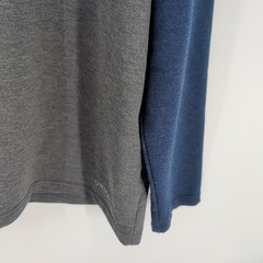 Orvis Classic Collection Long Sleeve Modern T-Shirt Blue Gray Two Tone Size XL