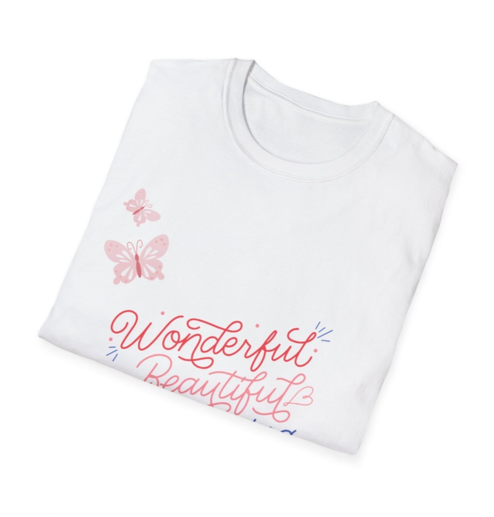 Unisex Softstyle T-Shirt Wonderful Beautiful Amazing gallery