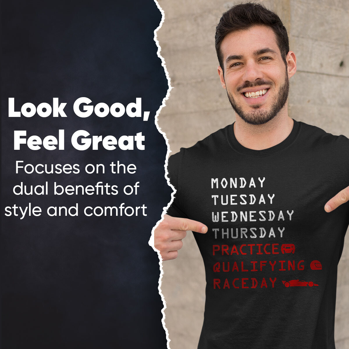 Practice Qualifying Race Day Racing Fan Gift Mens Womens T-Shirts Tee Top#TA-201 gallery