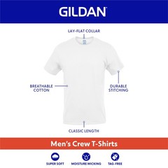 Gildan Men s Crew T Shirts Multipack Style G1100