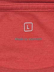 Apple Employee Long Sleeve Logo Tech Shirt Mens L Red Tee Soft Quality Tshirt