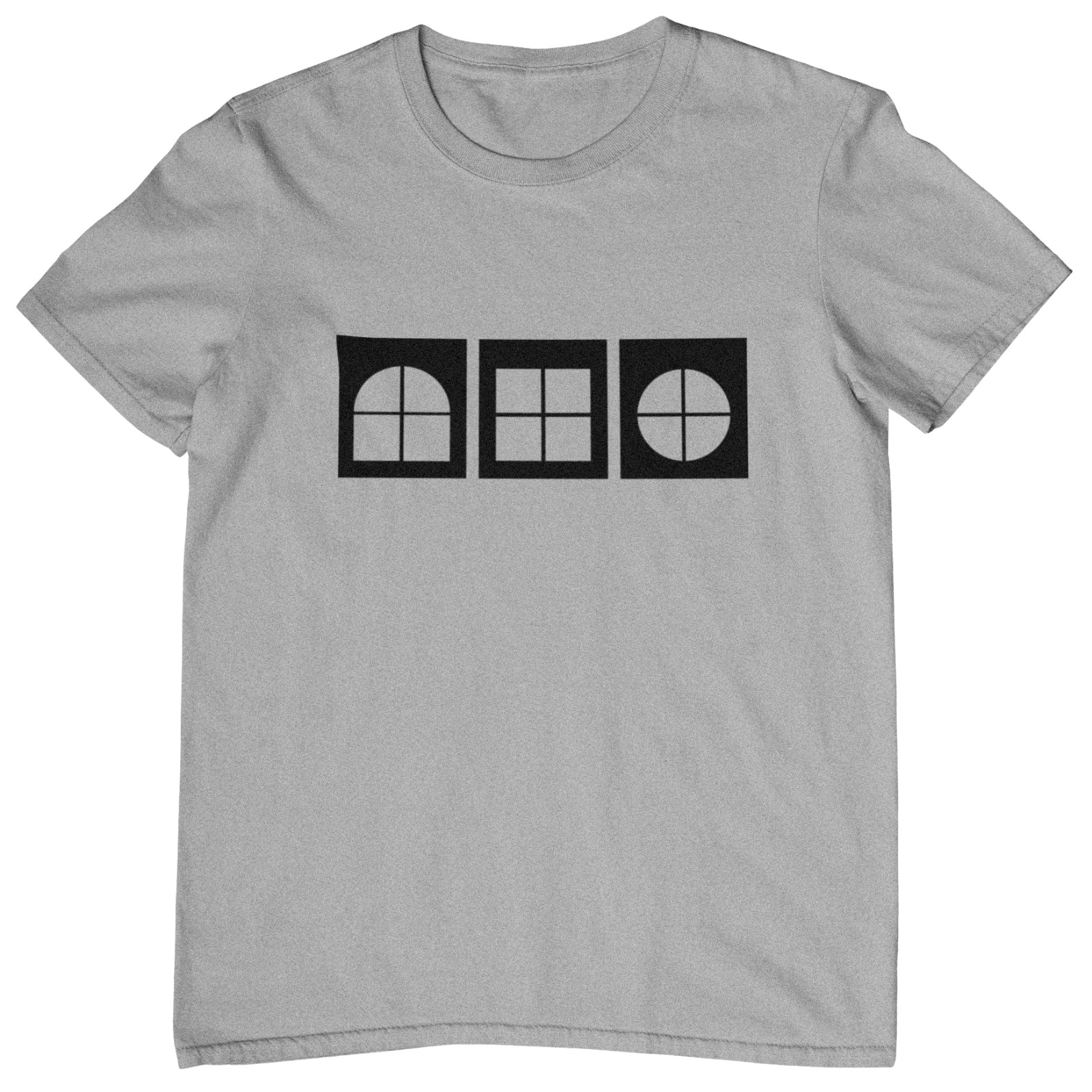 Play School Windows T-Shirt - 80s 70s kids childrens TV rainbow button retro 90s gallery