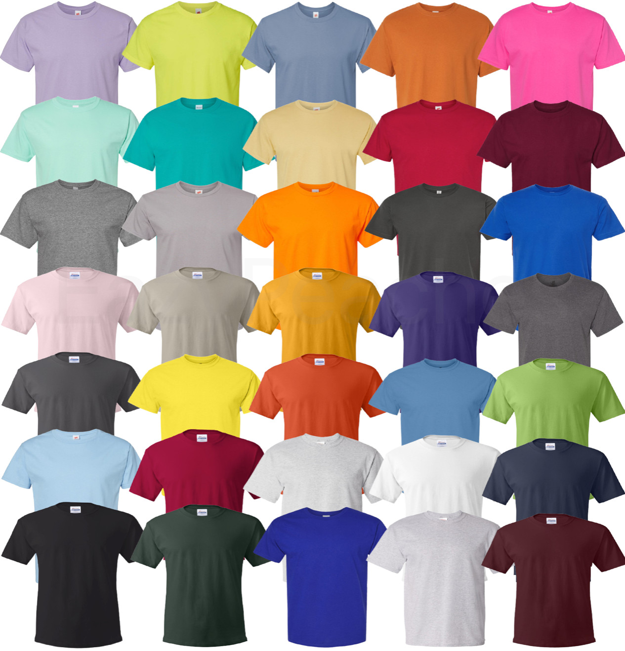 Hanes NEW Men's Size S M L-2XL 3XL 4XL Tees 100% ComfortSoft Cotton T-Shirt 5280 gallery