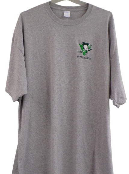 Pittsburgh Penguins Green Phase Embroidered T-Shirt S-6XL, LT-4XLT WBS New gallery