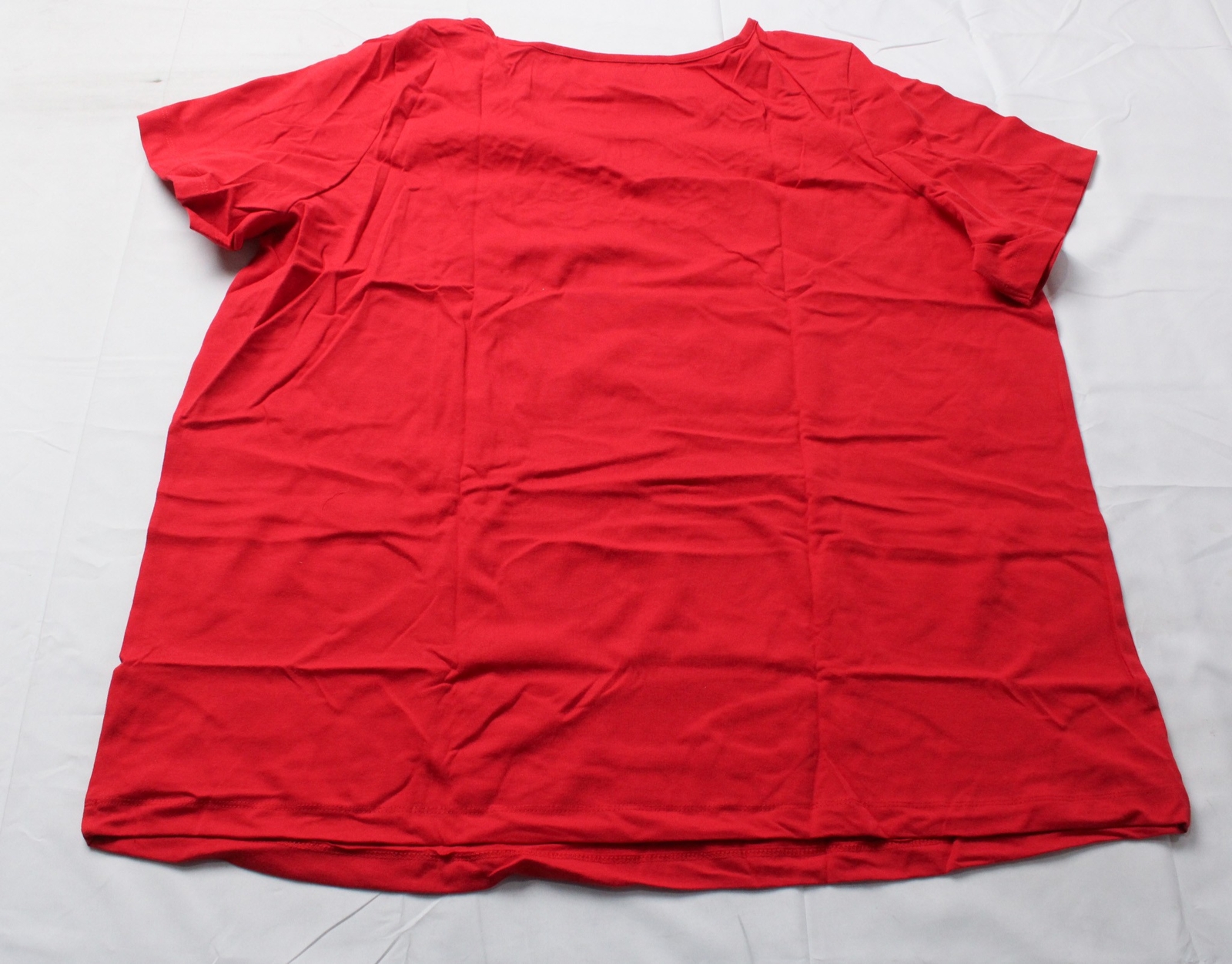 Jockey Men's S/S Staycool Cotton Modal Blend Signature T-Shirt CL8 Red Size 2XL gallery