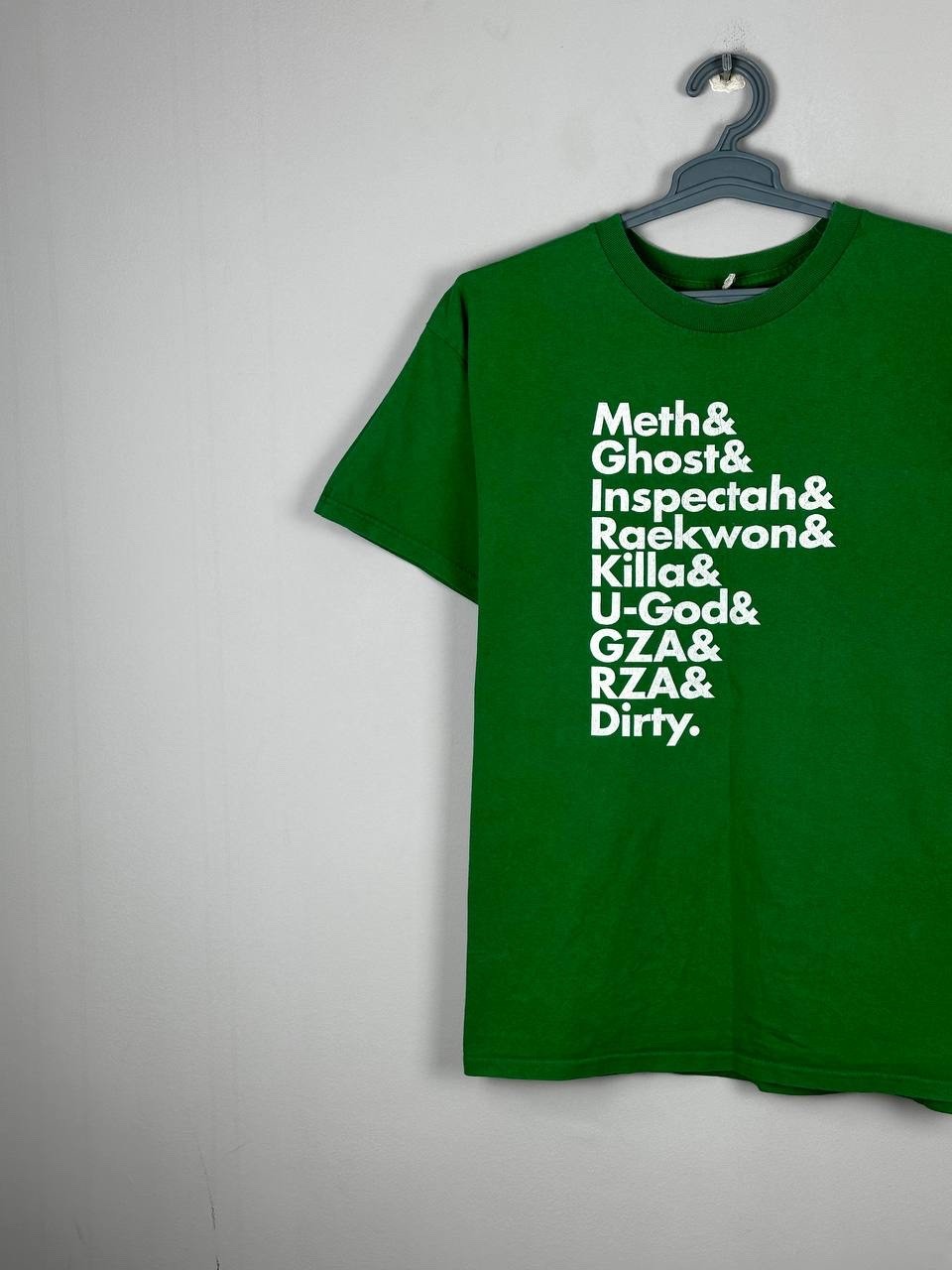 Vintage 90’s Wu Tang Clan Hip Hop Band Mambers T-shirt Size L gallery