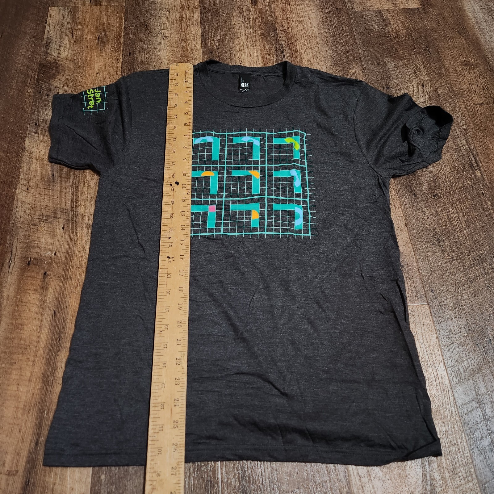 Jane Street Graphic T-Shirt Unisex Small Gray Finance Trading Math Swag Giveaway gallery