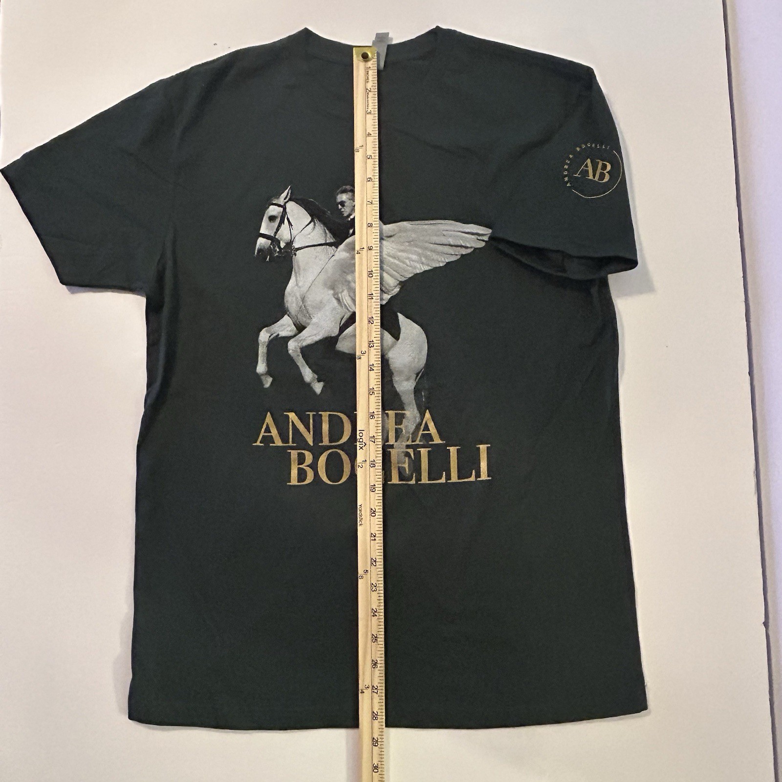 Andrea Bocelli Pegasus 30th Anniversary T-Shirt Size Large gallery