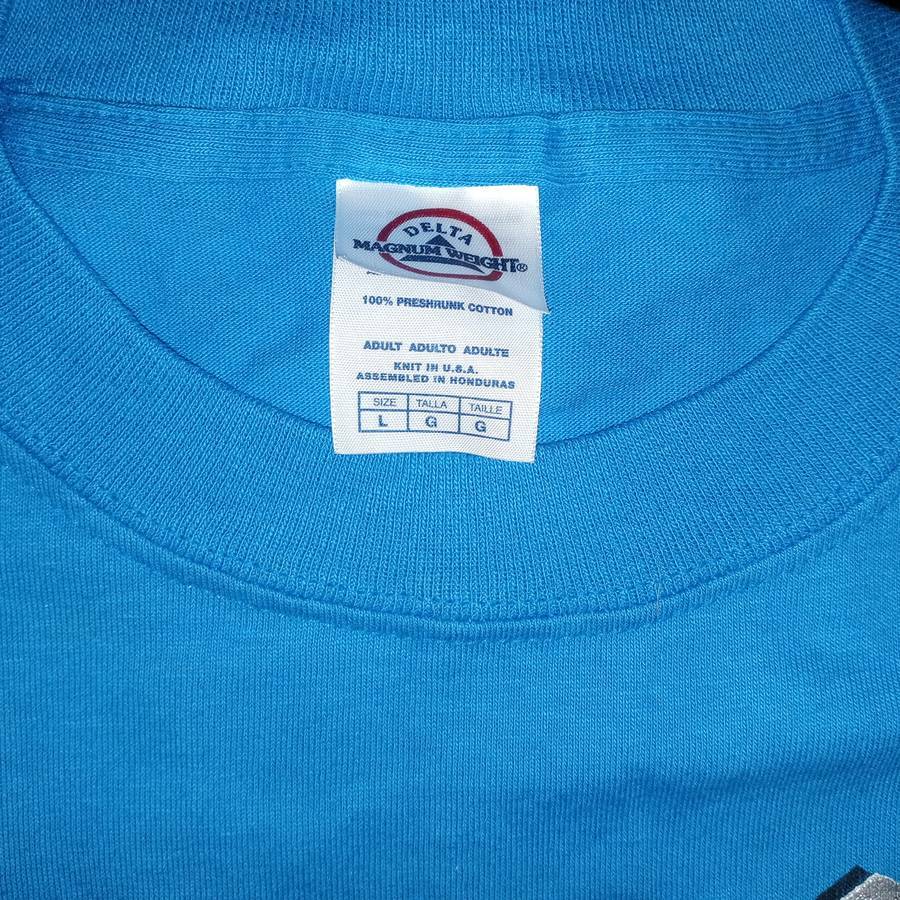 Sea World Theme Park Dolphins Aqua Ocean Blue Rare NEW Large L T-Shirt gallery