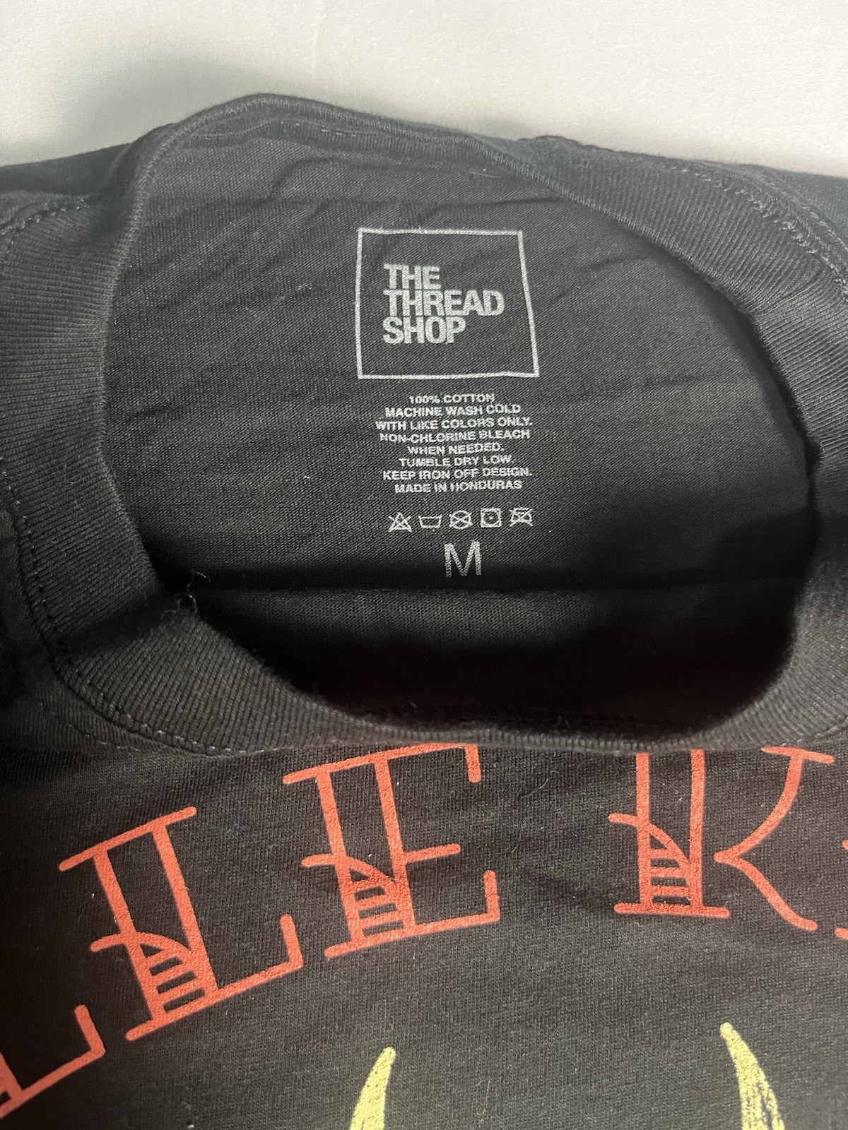 The Thread Shop Black M T-Shirt Elle King Tour Graphic Cotton Short Sleeve gallery
