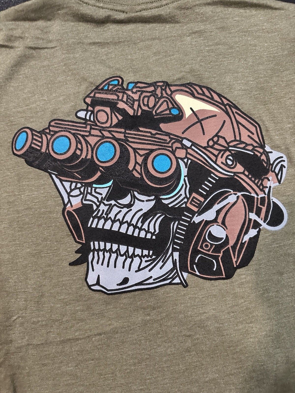 New Sworn To Protect ™ Shirt Ranger Green DEVGRU Skeleton/ NODs Small NSW SOCOM. gallery