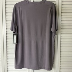 Rhône NWT Extra Mile Athletic Performance Tee M Sz M Gray Stone Gorpcore UPF 50+