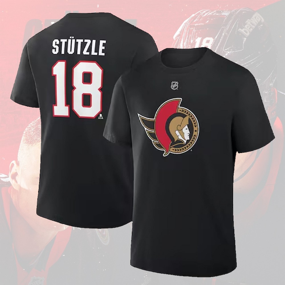 HOT 2026! Tim Stützle #18 Ottawa Senators Name and Number FAST Ship gallery