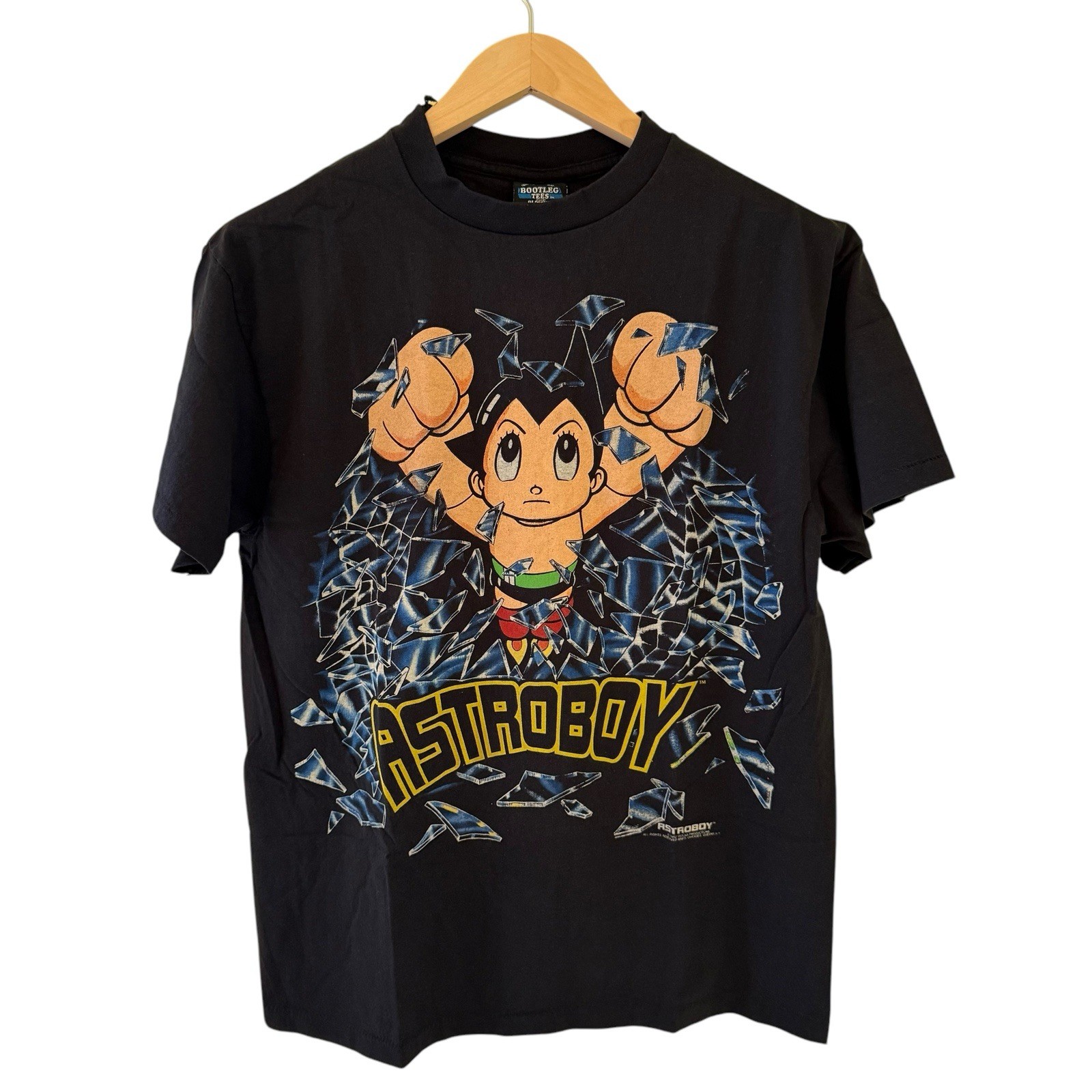 Vintage 1952 Astro Boy Shattered Glass REPRINT Changes T-Shirt Sz Large gallery
