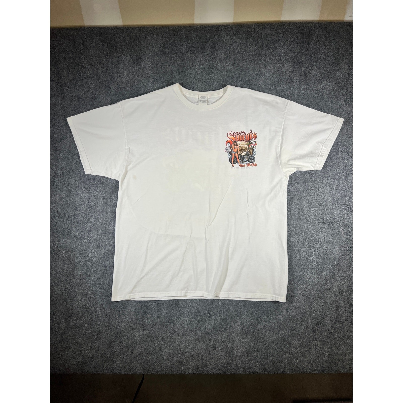 Sturgis Black Hills Rally 75th Anniversary T-Shirt 2XL South Dakota gallery