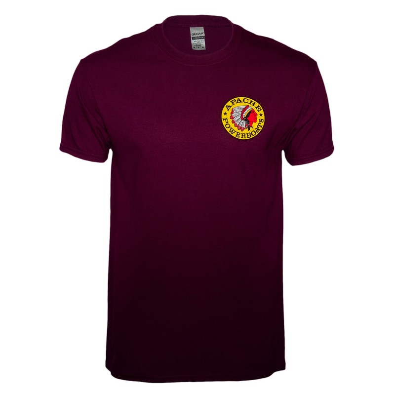 Represent 'n Apache® T-Shirt | Maroon gallery