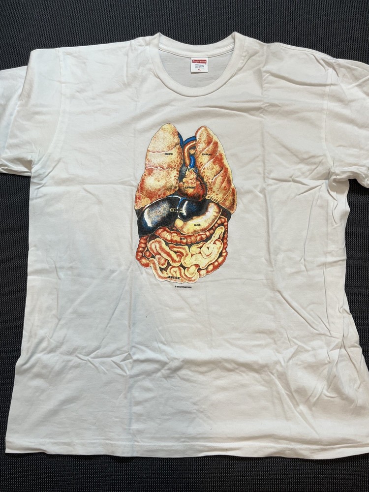 Supreme Guts T-Shirt White FW18 Size XL