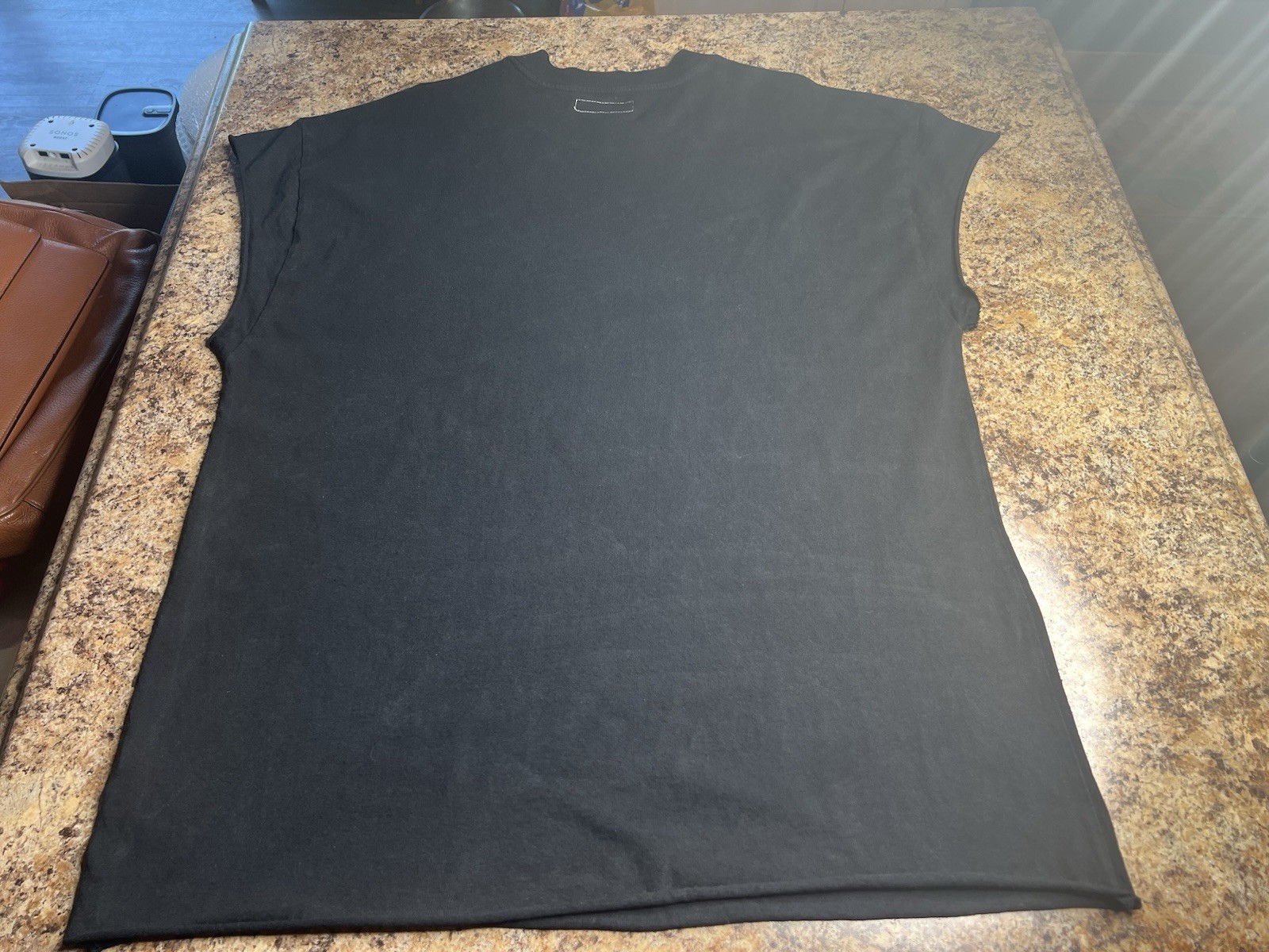 Daniel Patrick Los Angeles Black Sleeveless Shirt Men's US Medium Cotton gallery