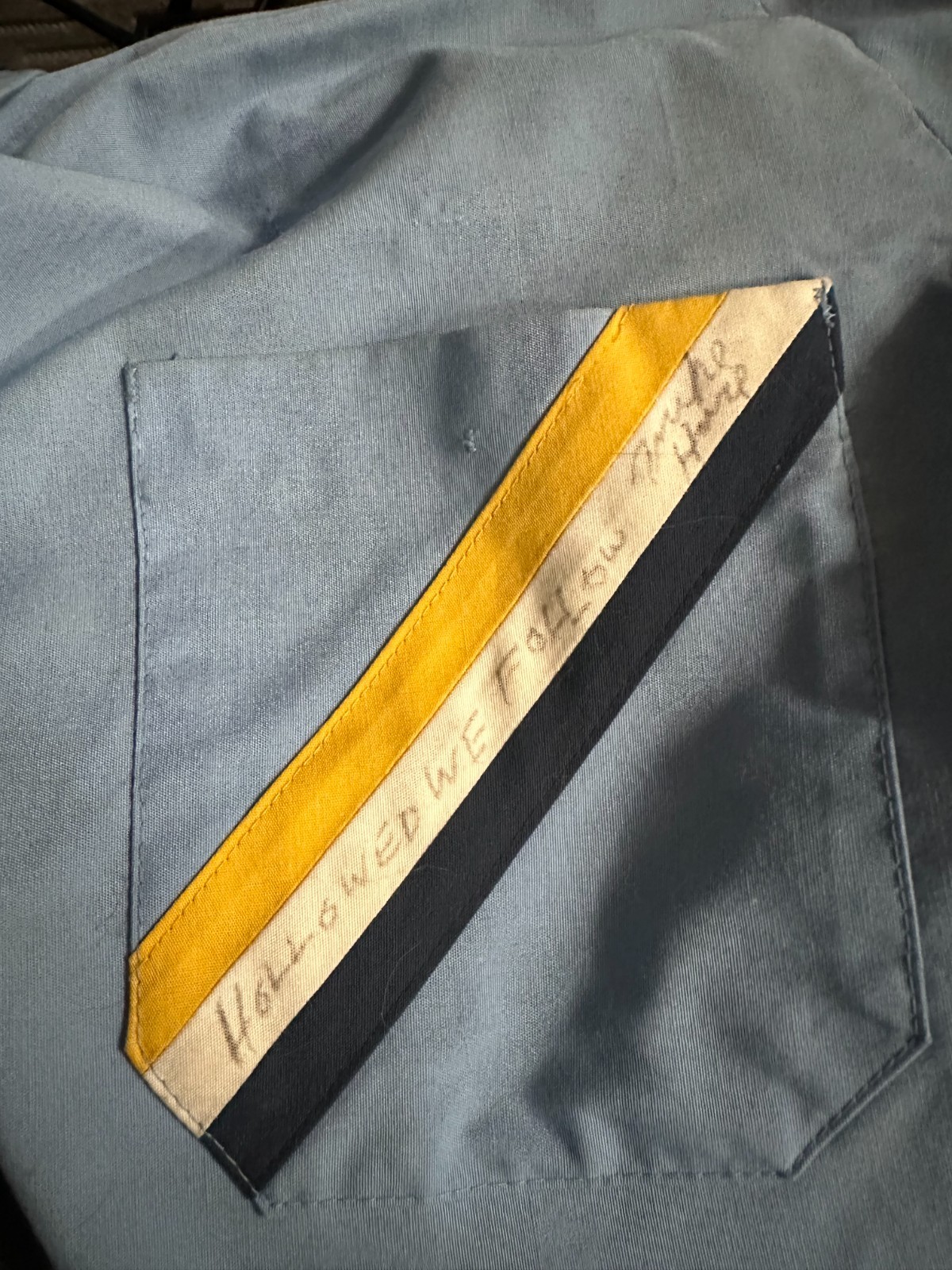 THRALL Logo Button-Up Work Shirt Size XL SIGNED by Mike Hard God Bullies gallery