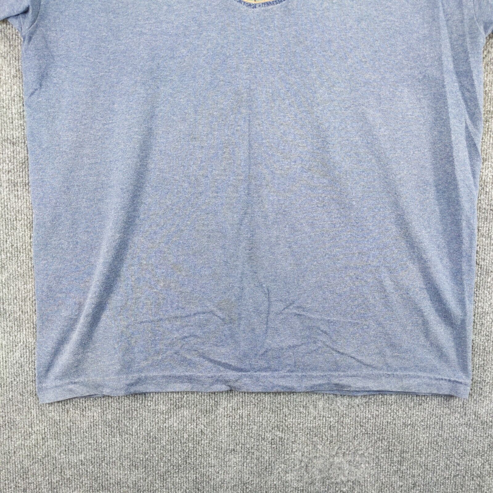 Alstyle Apparel Dixie Stampede Embroidered T-Shirt Mens XL Blue Polycotton gallery