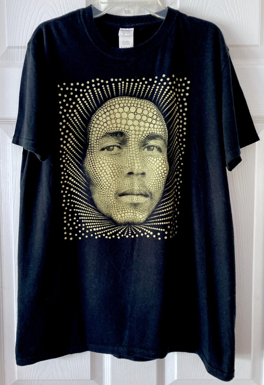 RARE Vintage ? Bob Marley 3D T-Shirt Digital Graphic Illusion Sz M Ben Heine EC gallery