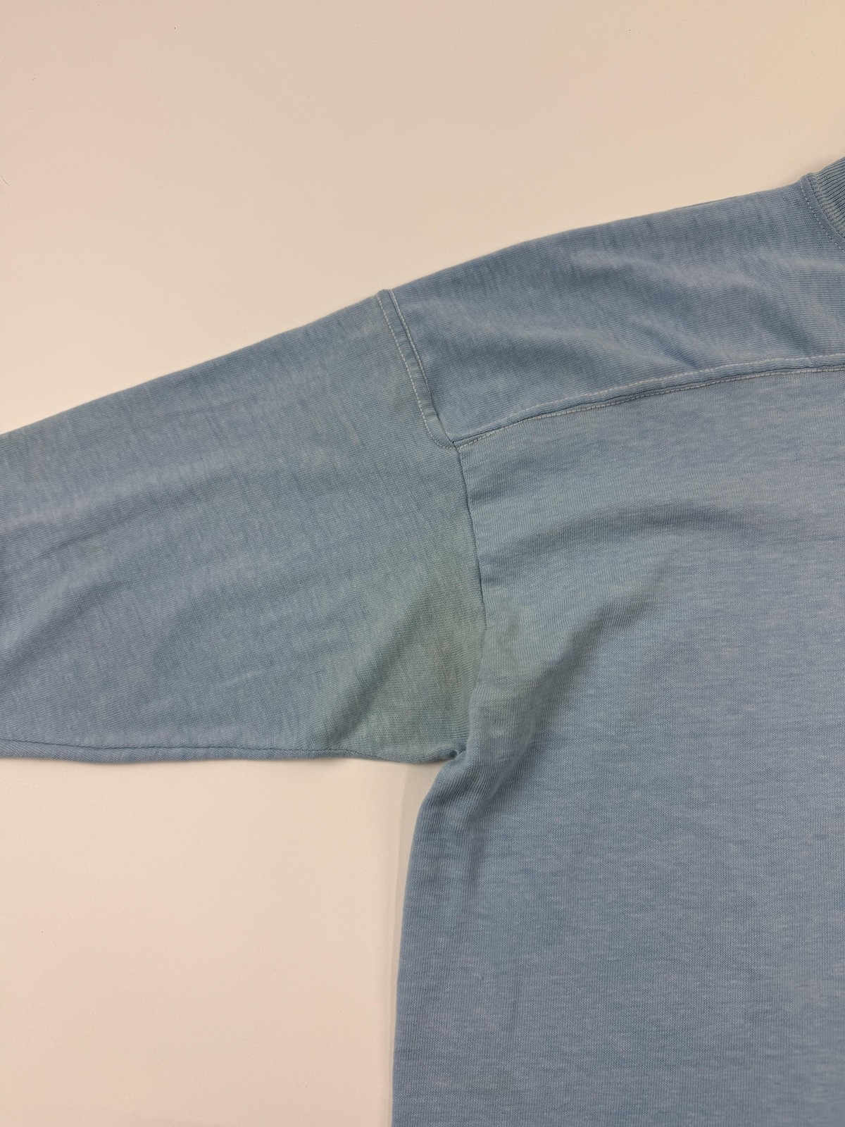 Vintage Stedman Shirt Mens Large Blue Blank Crewneck Short Sleeve Tee Basic gallery
