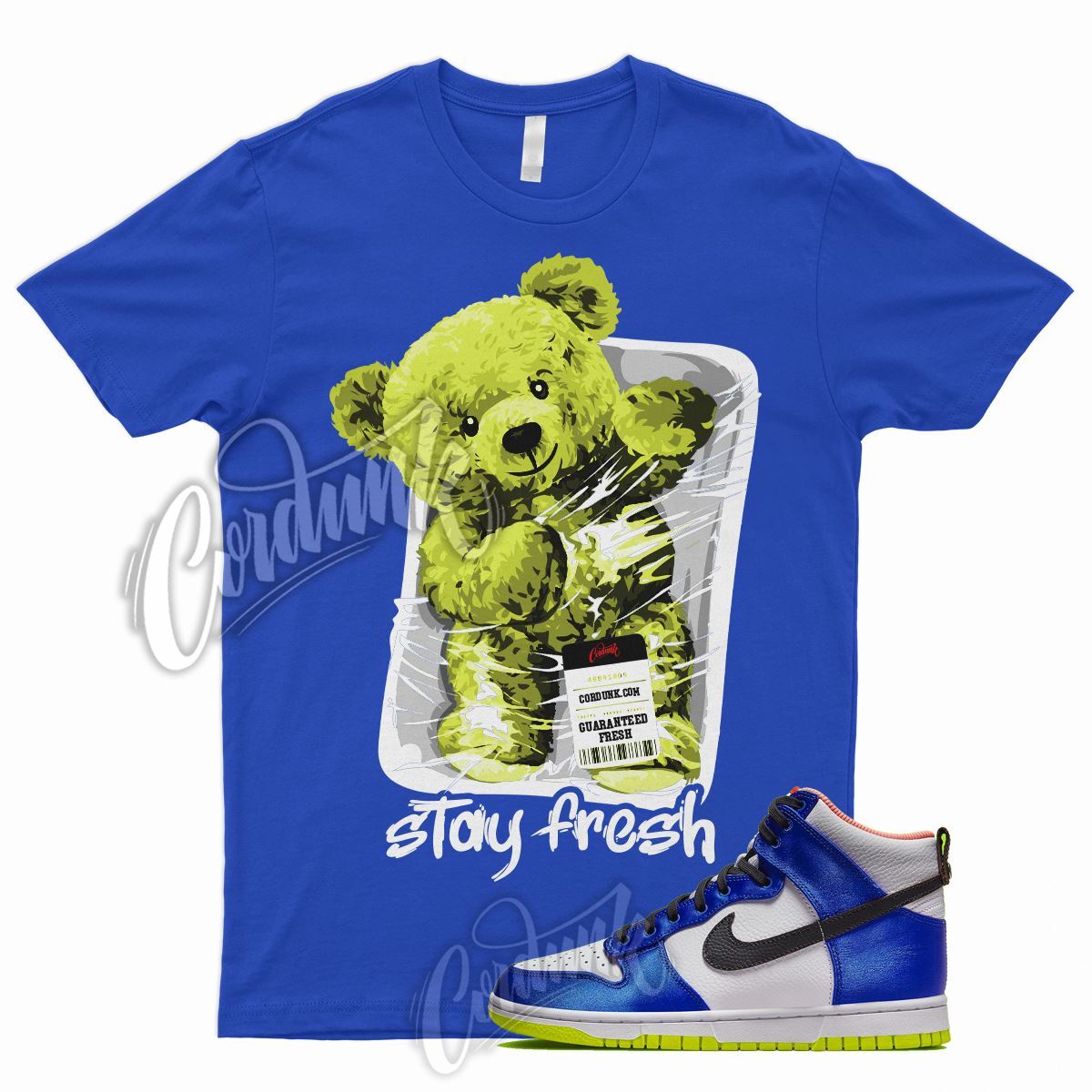 STAY T Shirt for N Dunk High Blue Satin Racer Atomic Green Royal Griffey 1 gallery