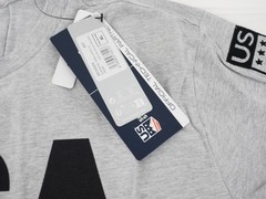 New! Kappa Supporter Men’s US Ski Short Sleeve Heavyweight Tee Shirt XL Gray