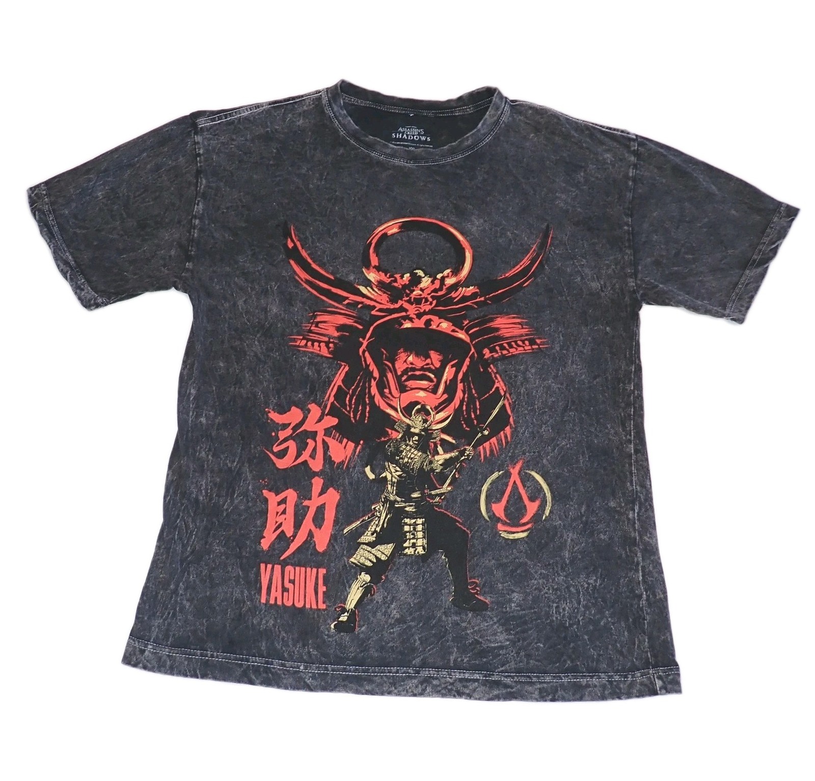 Assassins Creed Yasuke Graphic Print Black T-Shirt Sz XXL / L Not True To Size gallery