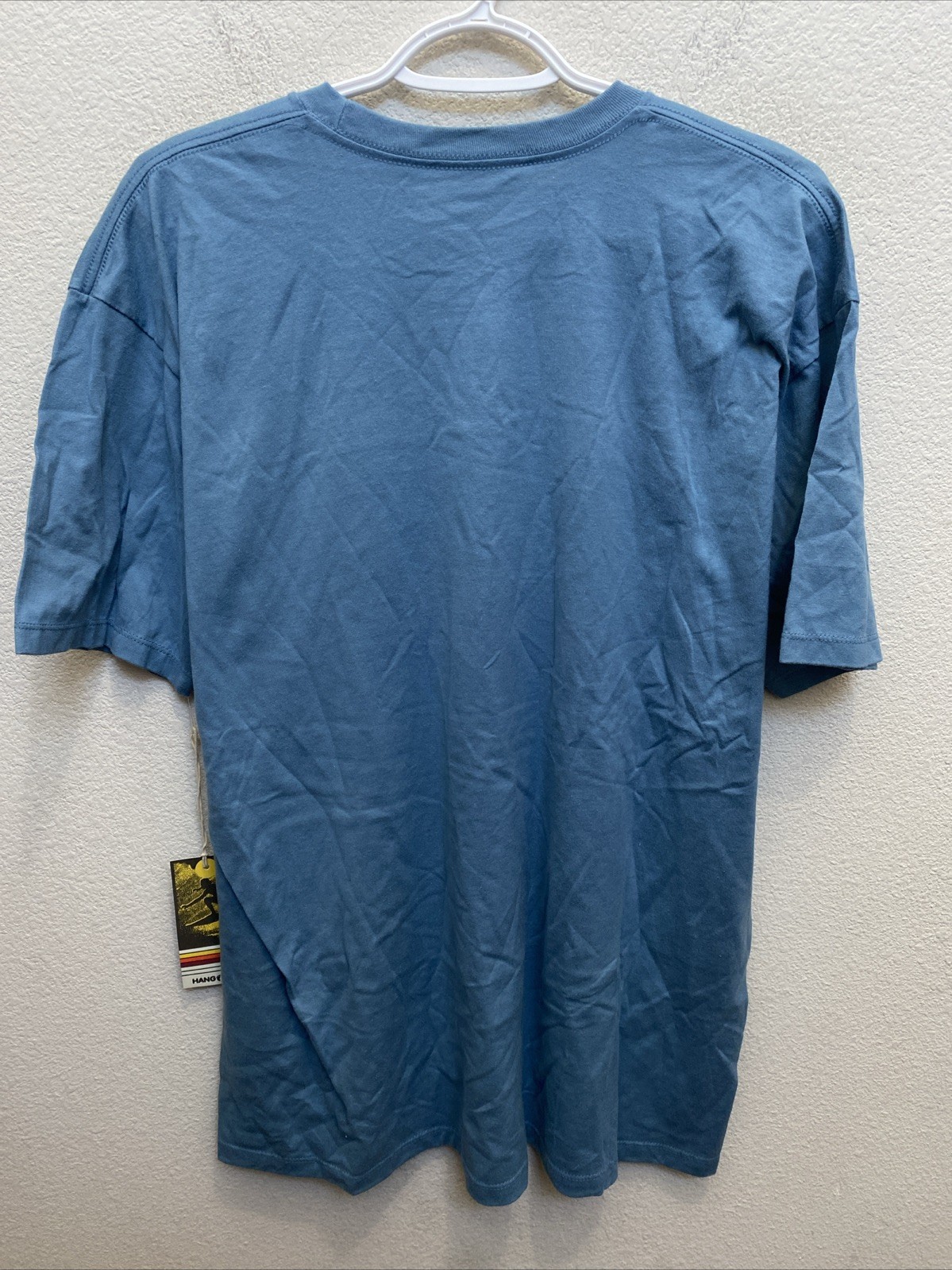 Hang Ten Men's XL Short Sleeve Crew Neck T-Shirt Blue Cotton Surf NWT gallery
