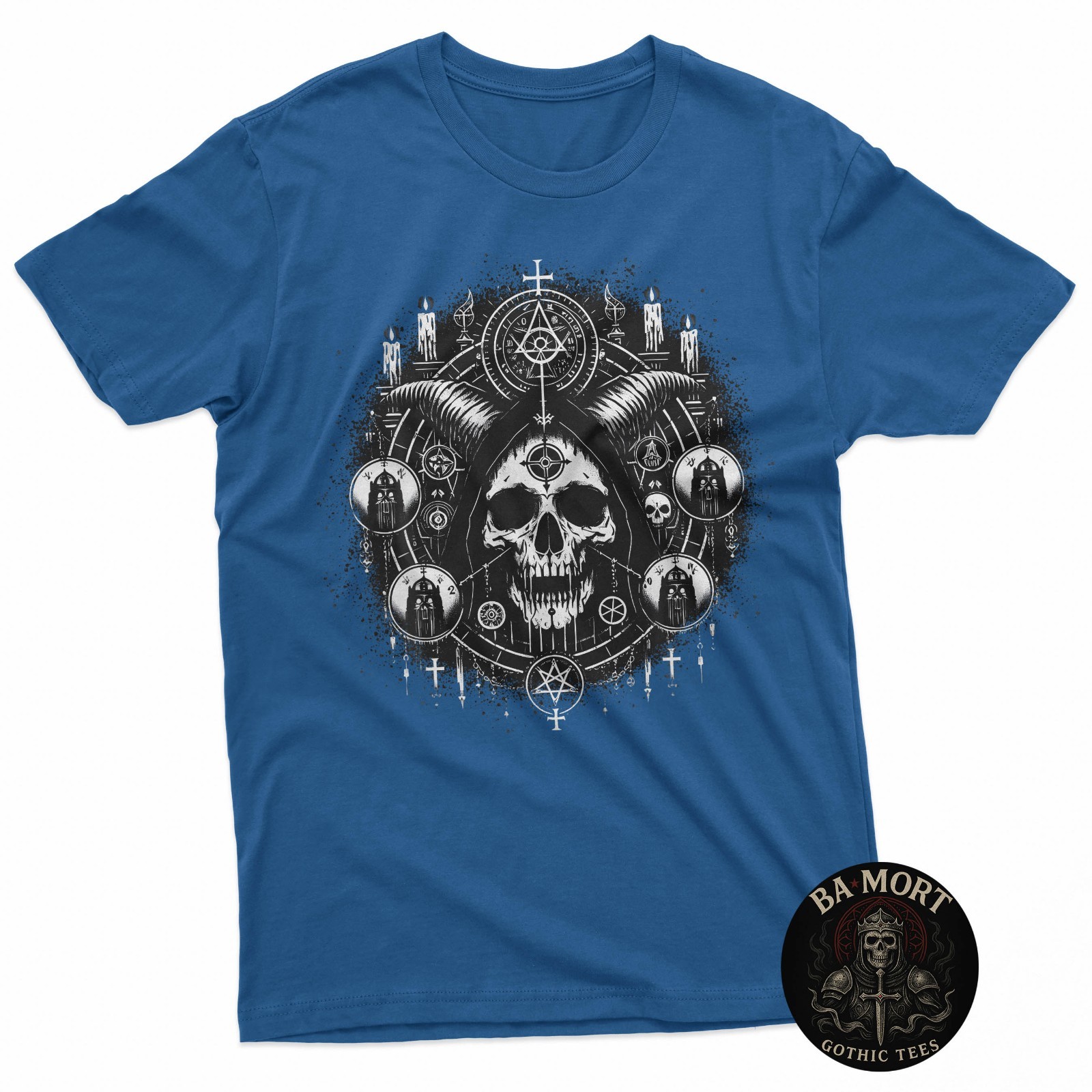 Satan Gothic Aesthetic Occult Unholy Grunge Emo Punk Satanic T-Shirt gallery