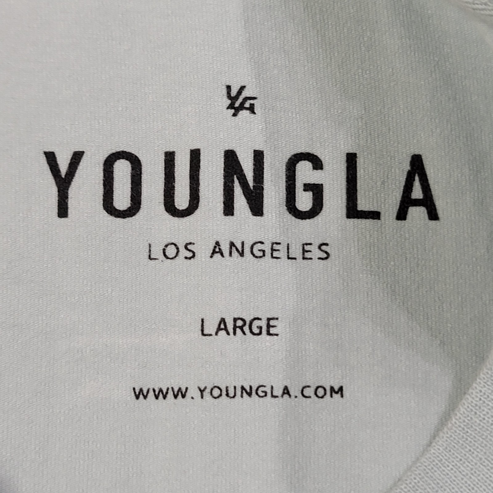 Youngla Tank Top Mens Large Blue Sports Car Mountains Sleeveless Casual Gym gallery
