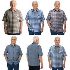 Men’s Undershirts Basic T-Shirt Elderly Tank Top Daily Wear Shirts Casual Need