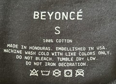 Beyonce Renaissance Horse Pose 3 Limited Edition Black T-Shirt Unisex Small