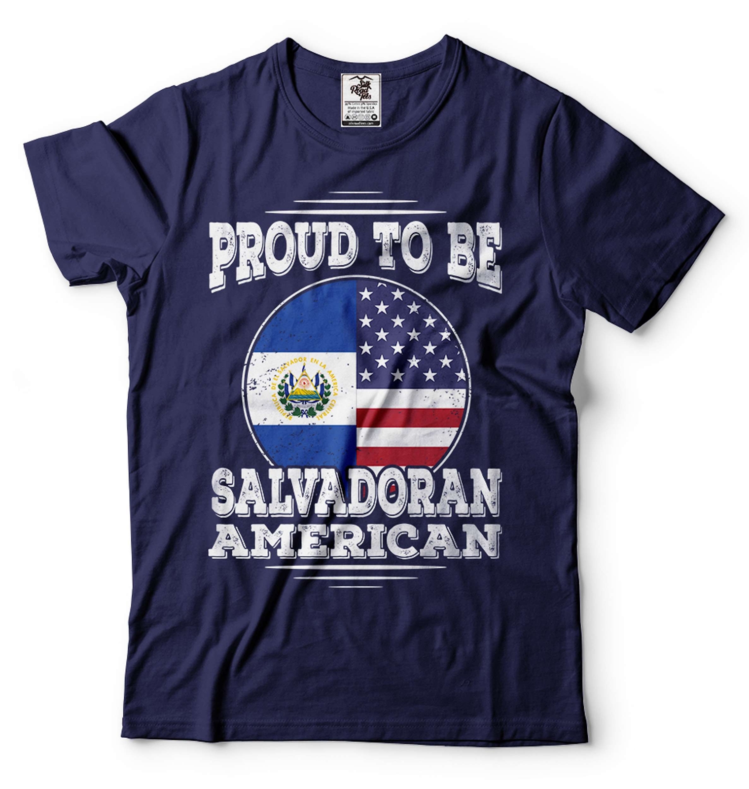 Proud To Be Salvadoran American Tee El Salvador Patriotic Shirt El Salvador Tee gallery