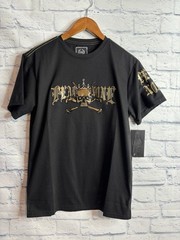 CR-24 Fear None Skull Crown Graphic T-Shirt NWT Men’s Small Black Short Sleeve