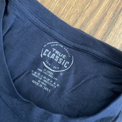 True Classic Premium Quality Crew Neck Tee T Shirt Mens NAVY BLUE XXL 2XL