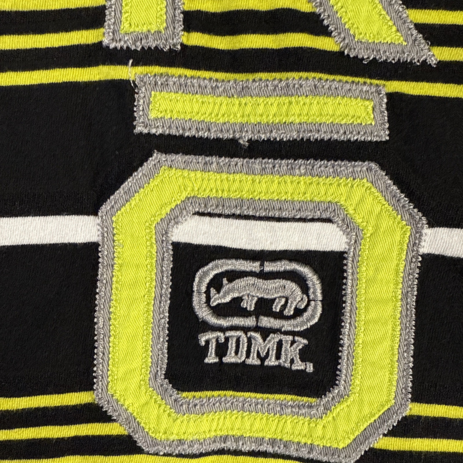 Vintage Ecko UNLTD T Shirt Mens 4XB Black Hip Hop Baggy Streetwear 90s spellout gallery
