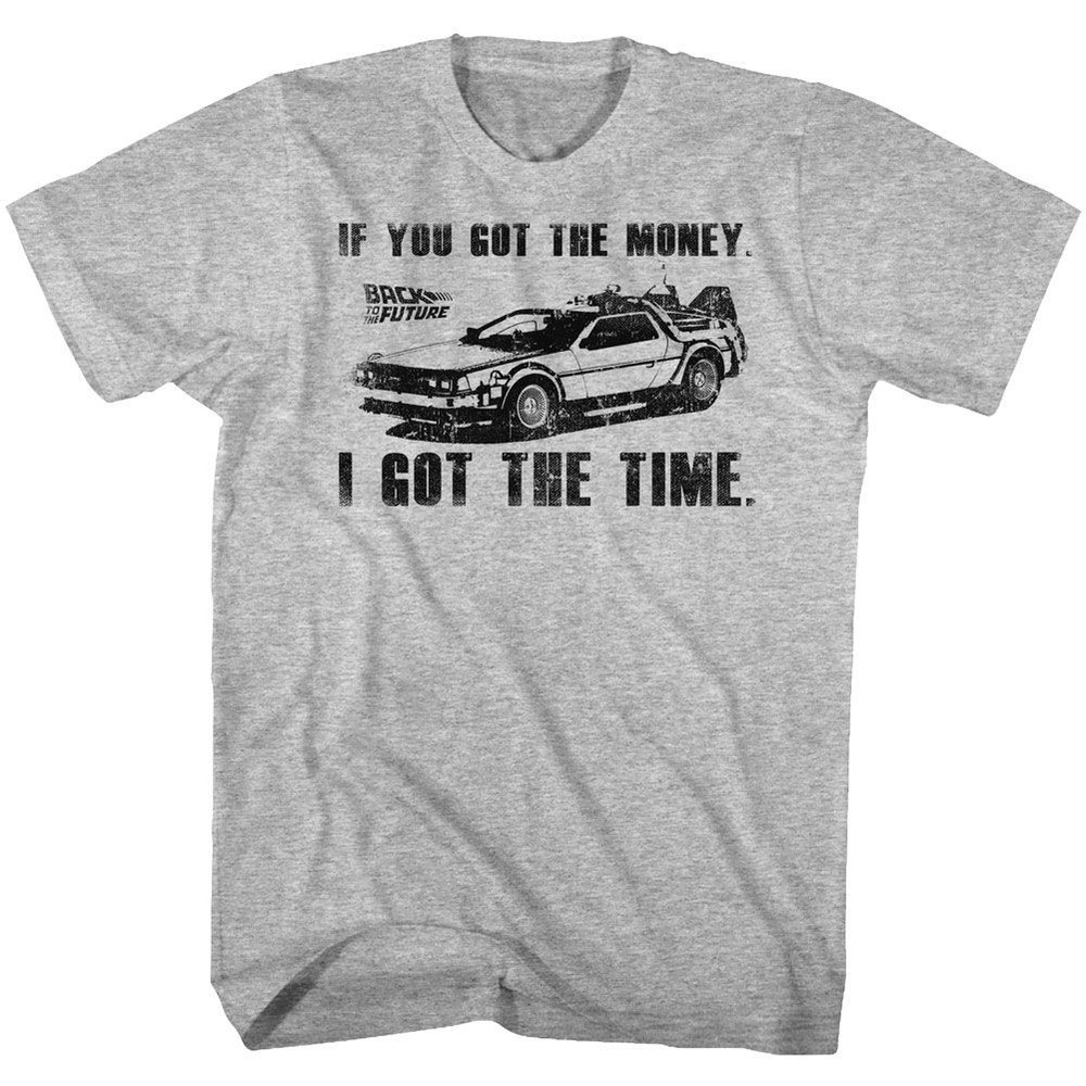 Back To The Future – Got Da Money – Short Sleeve – Heather – Adult – T-Shirt