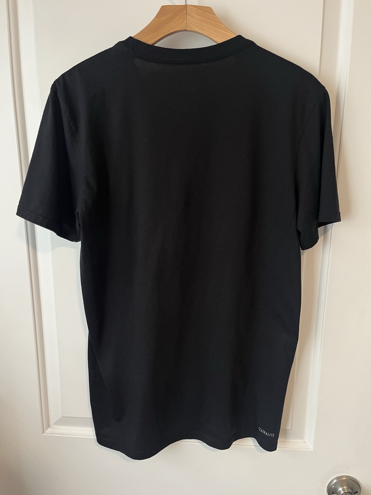 Adidas T Shirt Men's Size S The Go-To Performance Black White Crew Neck Athletic gallery