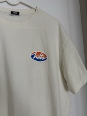 Kith Men’s Split Logo Short Sleeve Graphic Tee Spring/Summer 2025 – Silk – Large