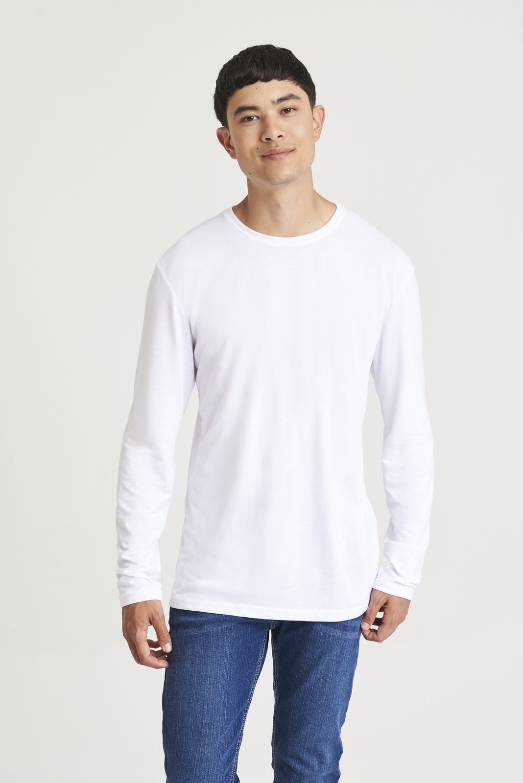AWDis Just Ts & Polos Tri-Blend T-Shirt Long Sleeve JT002 - Men's Fitted Casual gallery