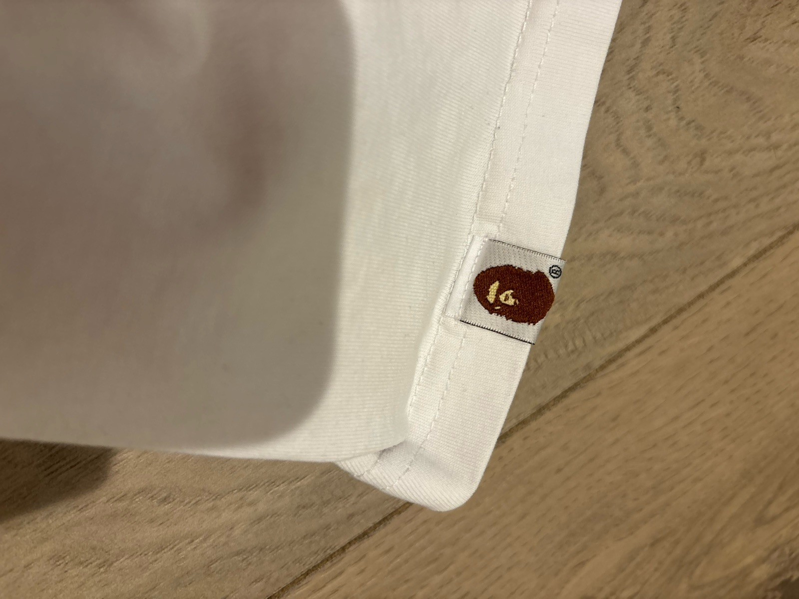BAPE White T Blue Camo Graphic Size Xl (Fits More Like A Medium) gallery