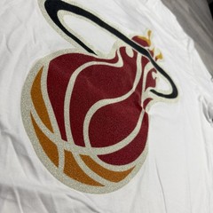 UNKNWN x Mitchell and Ness Miami Heat T-Shirt White Men’s XL NBA Basketball NWT