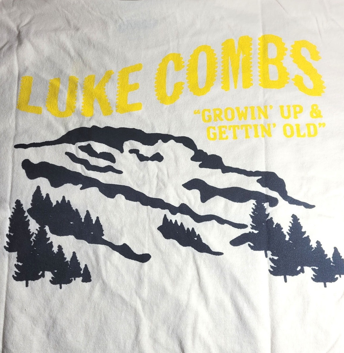 Luke Combs Growing Up & Getting Old Cotton Ring Spun T-Shirt - Ivory - L or XL gallery