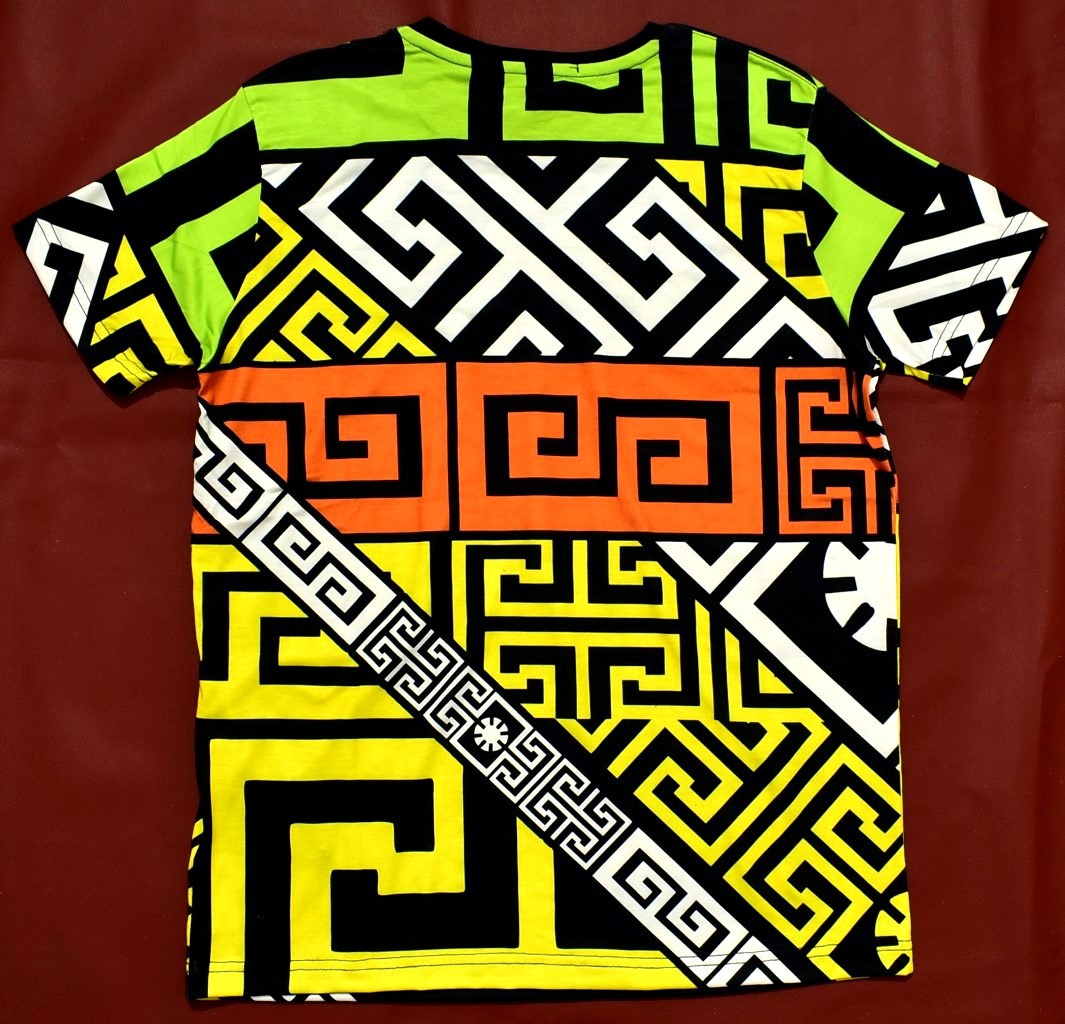 Versace Men's Slim Fit Crew Neck Short Sleeve T-Shirt Size 2XL Chest 22.4" gallery