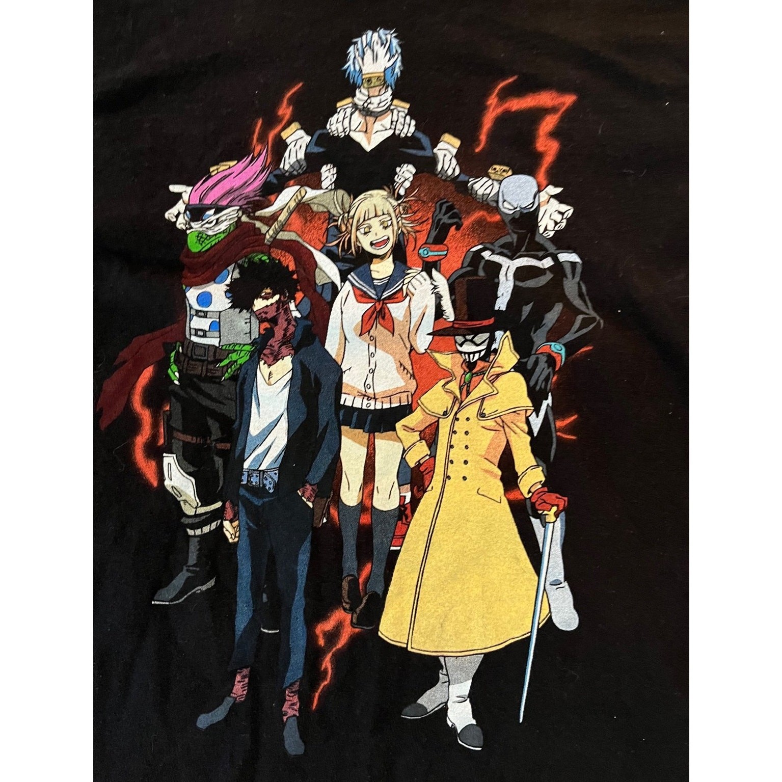 Seven Times Six My Hero Academia Adult MD All Star Heroes Graphic T-shirt gallery