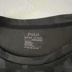 Polo Ralph Lauren Performance XLT Black Camouflage Mesh Short Sleeve T-Shirt EUC