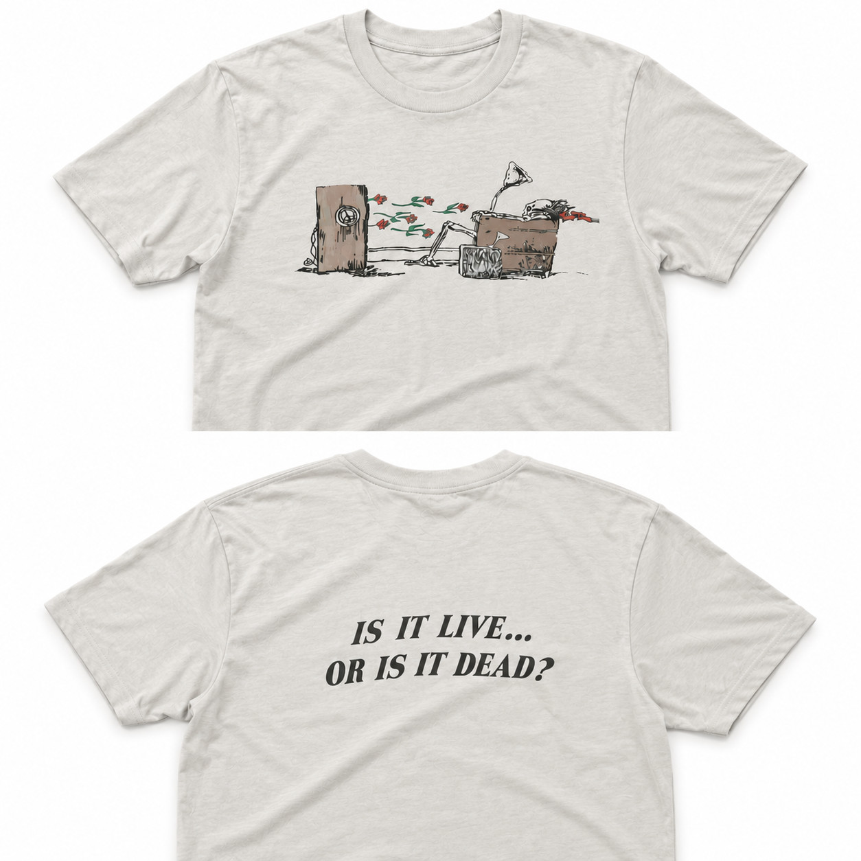 Is it Live or Is it Dead Lot T-shirt inspired short sleeve gallery